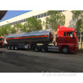 Sinotruk Tracteur 51000L Tanier de carburant semi-remorque